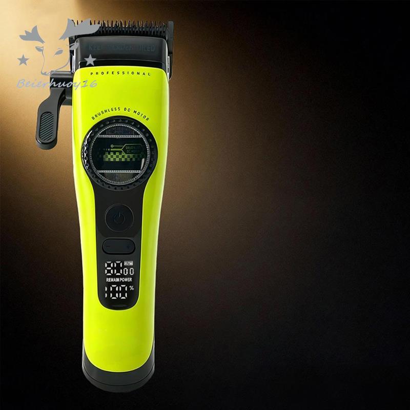 Motor Sem Escova , Máquina De Cortar Cabelo Para Homens Com Rotor Externo Profissional Base De Carregamento