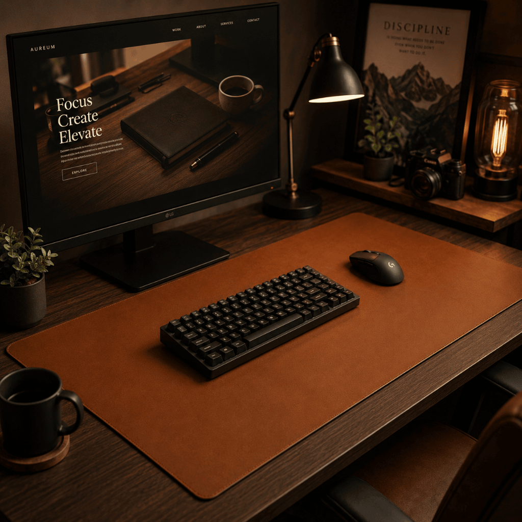 Mouse Pad Grande Premium 80x40 Desk Mat Gamer Escritório Antiderrapante Impermeável Resistente Água