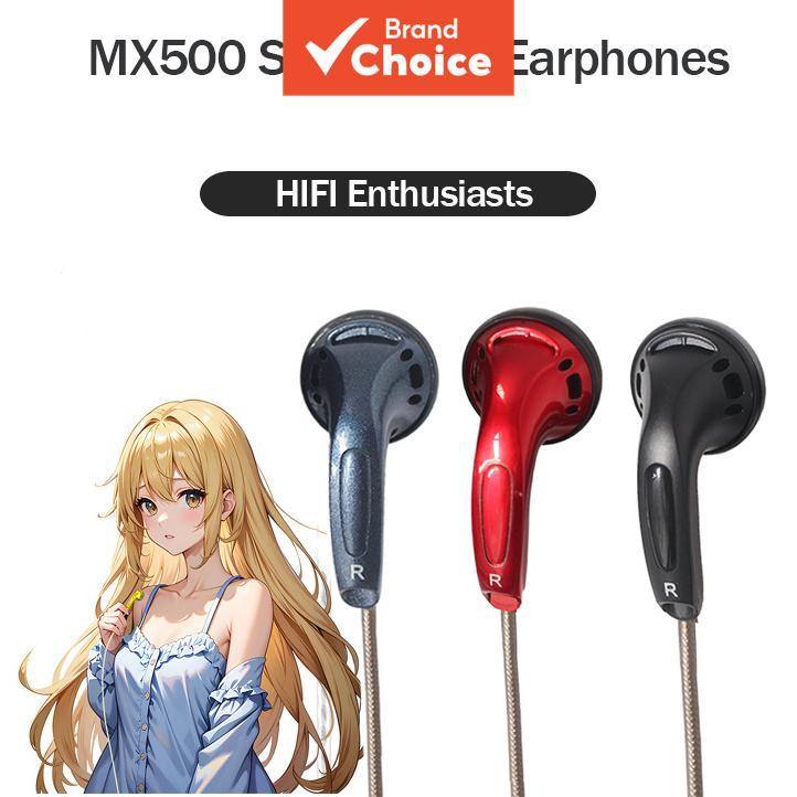 SPRISE MX500 Fones De Ouvido Diy HiFi Estéreo Graves Profundos Com Microfone De 3.5 Mm Smartphones Musicais Uso Diário V