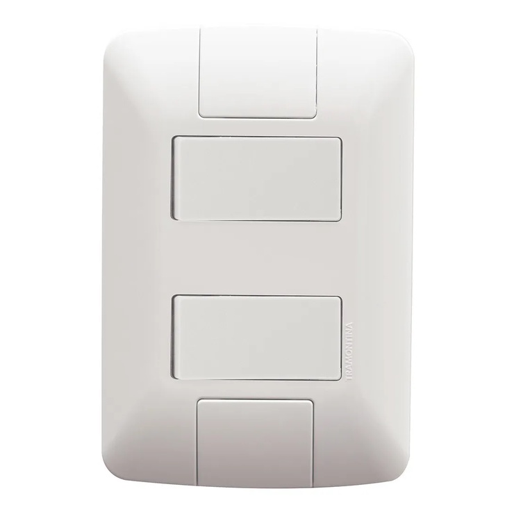 Conjunto 2 Interruptores Paralelos 6 A 250 V Aria Tramontina
