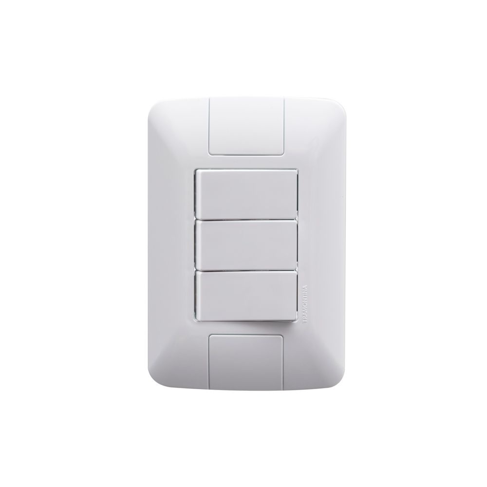 Conjunto 2 Interruptor Paralelo + 1 Simples Aria Tramontina