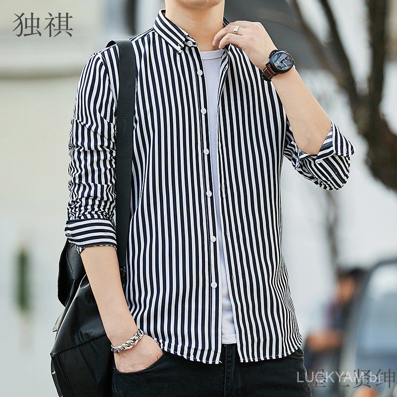 [Casual shirt]Professional shirt Work shirt Men's spring and autumn long-sleeve white shirt for business casual, profess