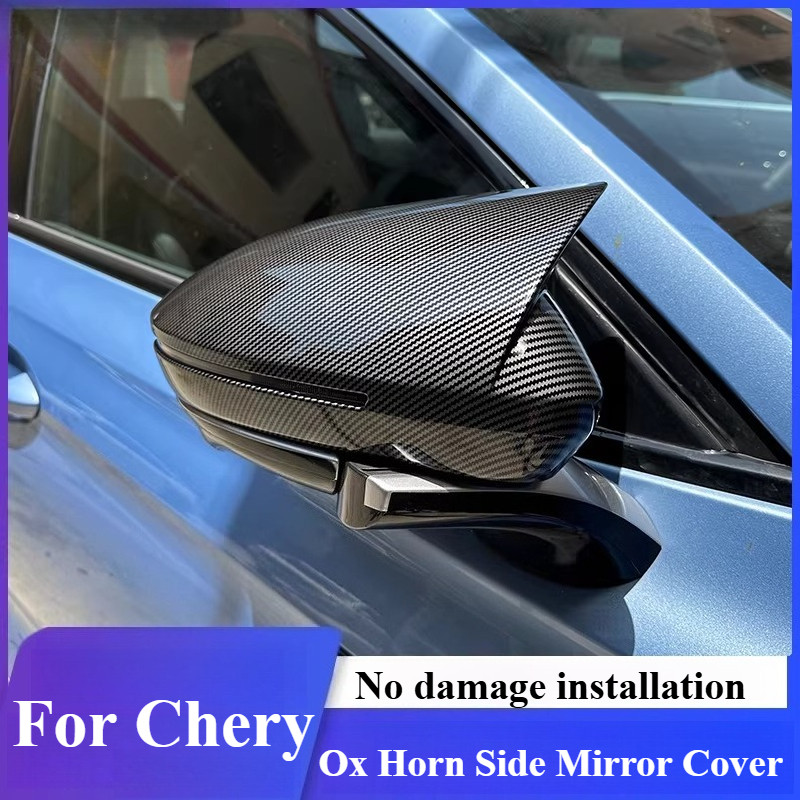 Chery Omoda 5 2023-2026 Capa De Espelho Lateral ABS Estilo M4 Decoração Externa Veículo Facelift