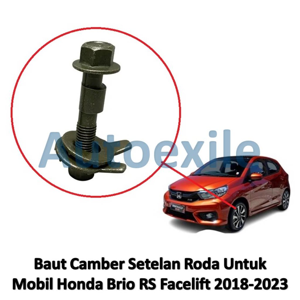 Parafusos De Camber De Ajuste De Roda Para Honda Brio RS Facelift 2018 2019 2020 2021 2022 2023