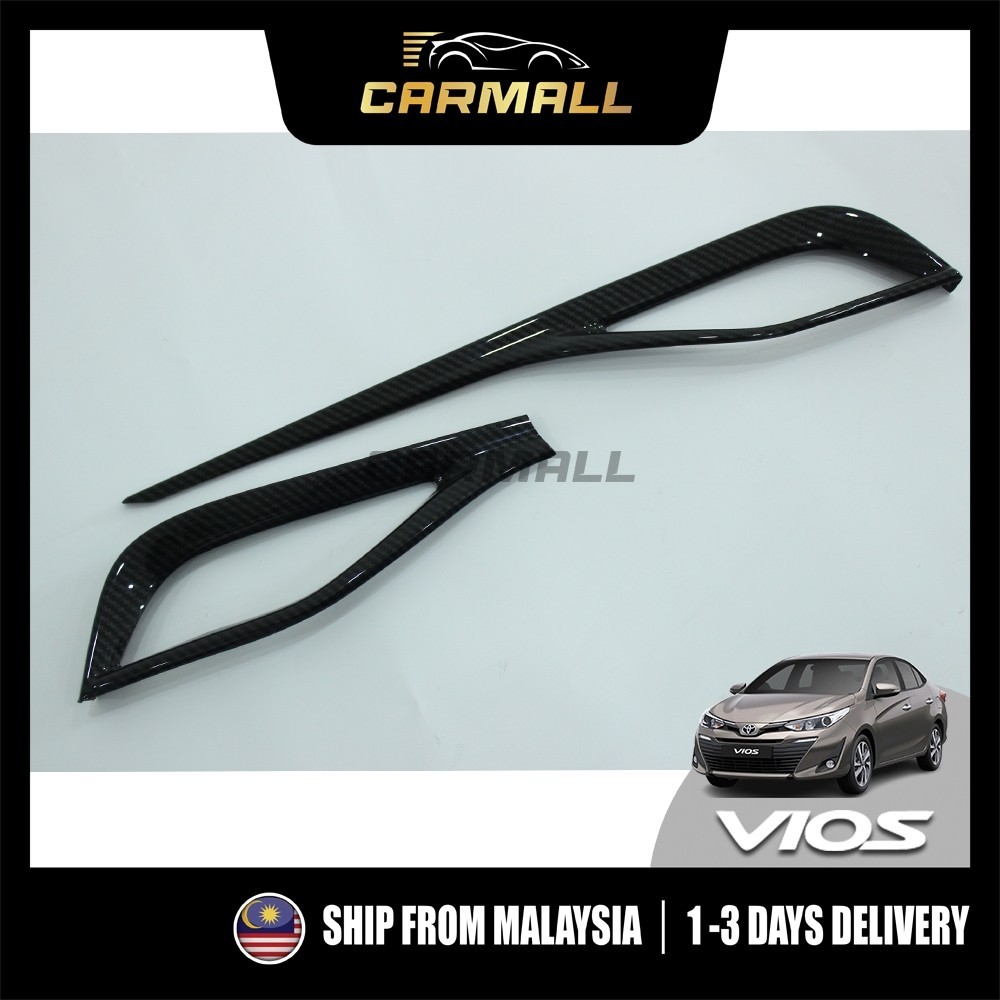 Toyota Vios Yaris NSP151 XP150 Decoração Interior Forro De Ar Condicionado Dianteiro De Carbono 2019-2023 Facelift CarMa