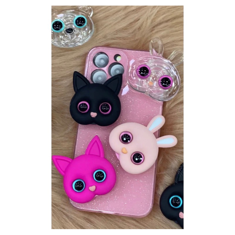 Suporte de Celular Pop Socket Coelho Apoio de Dedo pop socts