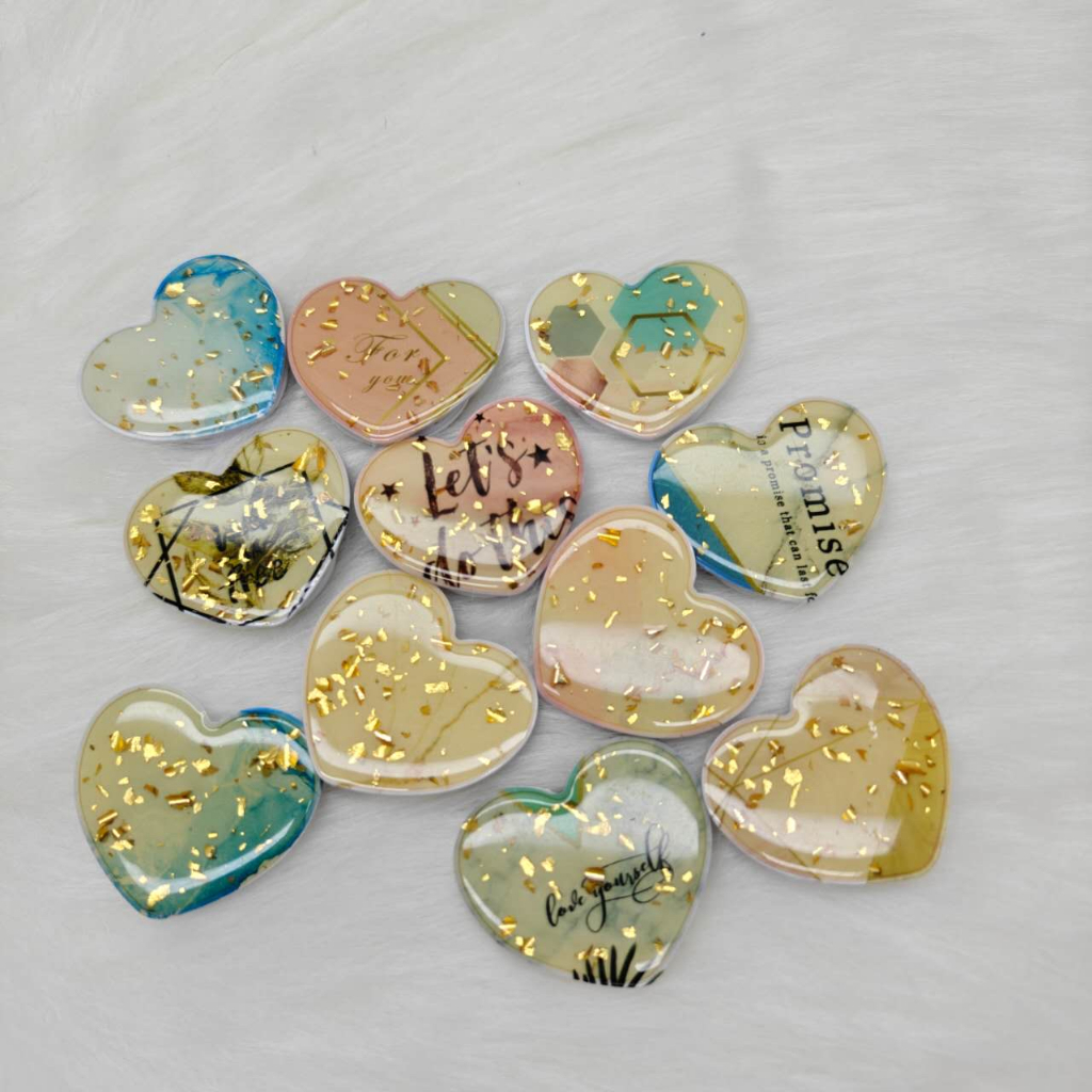 Pop Suporte Lindos de Coração Com Glitter brilho Dedo E Bancada Para Celular Capinha Case e Telefone Capa