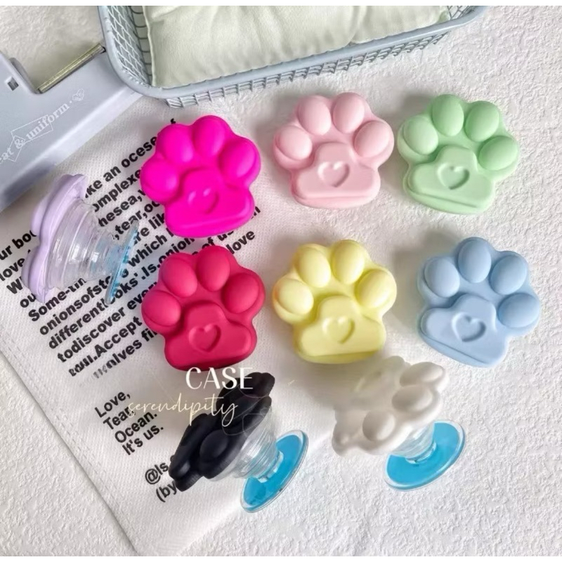 POP SOCT FOSCO SUPORTE DE DEDO PARA CELULAR IPHONE BOLINHA CORAÇÃO PATINHA