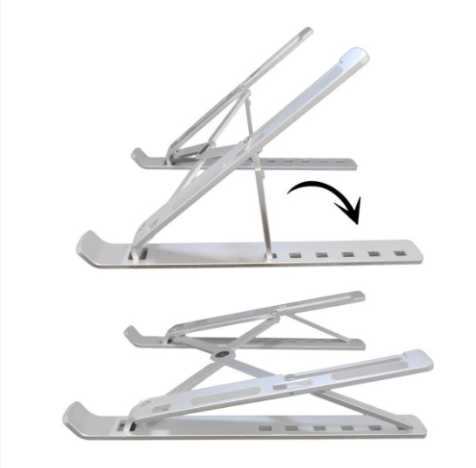 Suporte  Apoio De Notebook Laptop Compacto Articulado Home Office / Suporte Notebook / Porta Notebook Preto