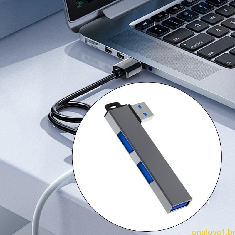 ONE Compactly USB3 0 Hub USB Splitter Expansão 1USB3 0 + 2USB2 0 Porta Para Fácil Uso