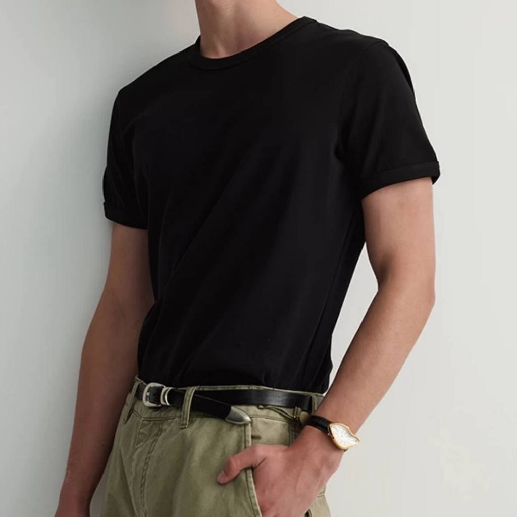 Basic Cotton T-Shirt for Men and Women, Comfortable, Casual, Gym and Everyday Life