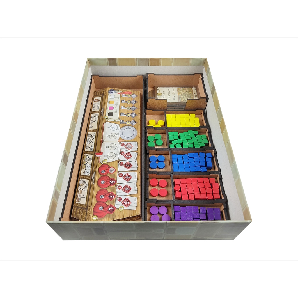 Organizador (SOFT INSERT PARANÁ) para Hansa Teutonica Big Box - COM OVERLAY