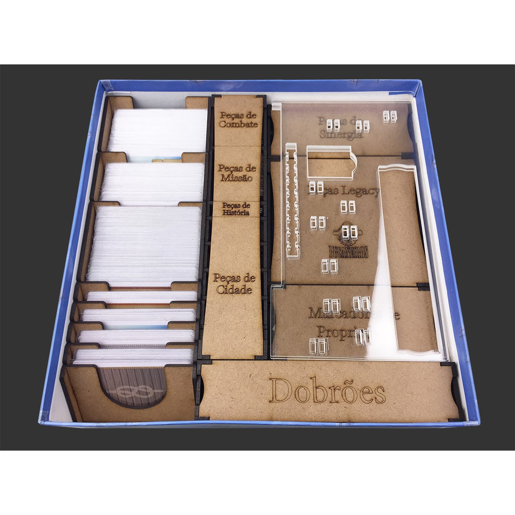 Organizador (Insert) para Maracaibo - PREMIUM com OVERLAY (Versão Nacional)