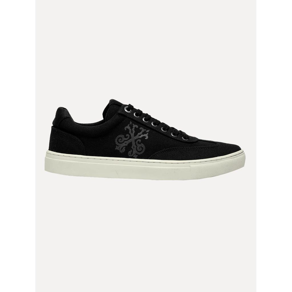 Tênis John John Masculino Lona Canvas Overlay Preto