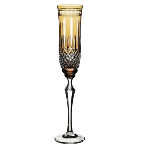 Taça Champanhe Imperrattore 237 em Cristal Overlay Strauss 240ml