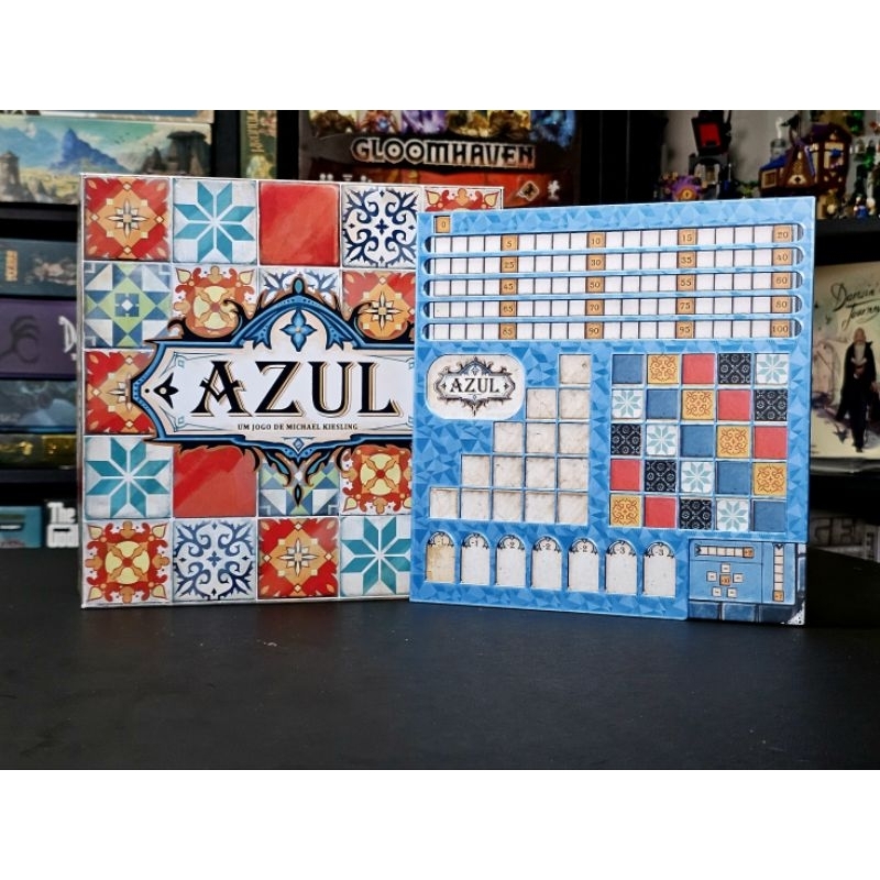 Overlay para Azul Board game - kit 4 overlay tabuleiro do jogador, o jogo não acompanha.