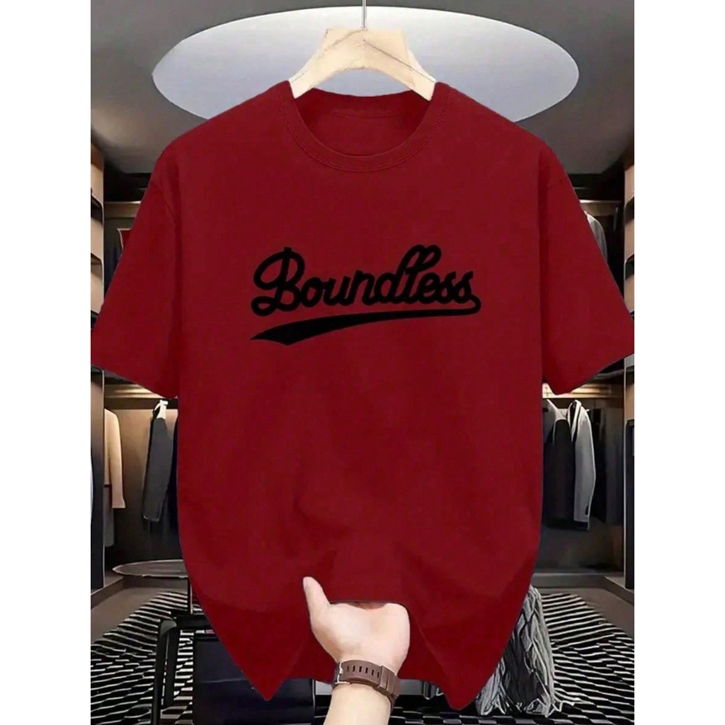 Camiseta Masculina Boundless Camisa 100% Algodão Blusa Premium Lançamento