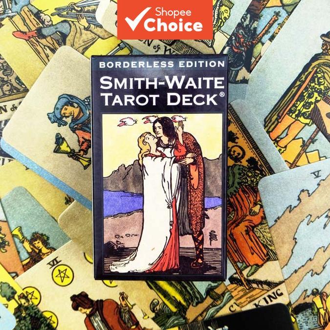 2026 Novo Estilo Cartas de Tarô Rider Waite Smith Boundless, 78 Cartas de Adivinhação e Riqueza, Suprimentos de Bruxaria