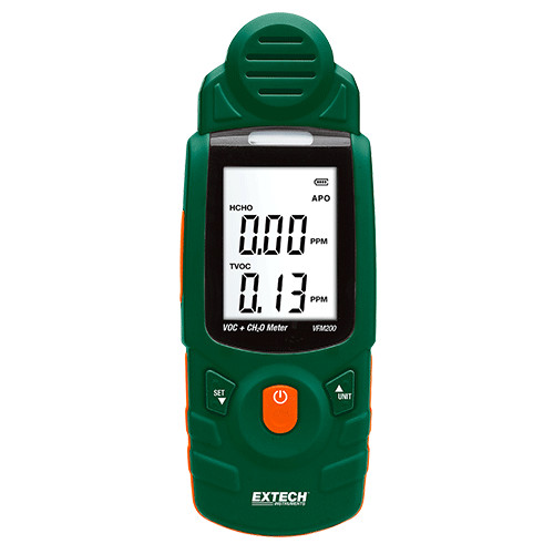 Detector de Formaldeído (HCHO ou CH20) e Gás Volátil (TVOC) VFM 200