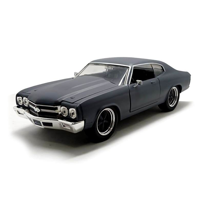 Chevy Chevelle SS 1970 Dom Cinza Fast Furious 1:24 Jadatoys