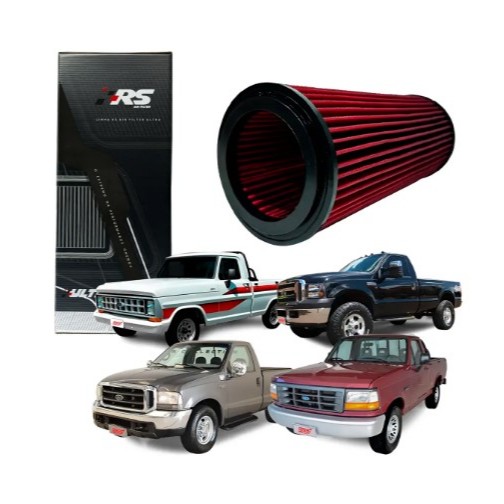 Filtro de Ar Esportivo Inbox RS2911 Ultra FORD F250/F350/F1000/F4000 de 1990 a 2021.