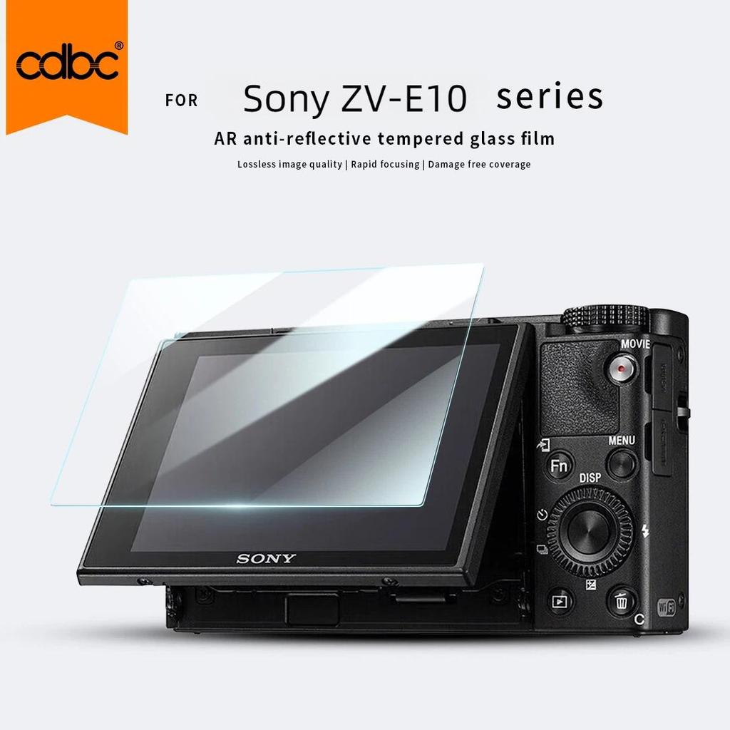 cdbc Para Exibição De Câmera Filme De Vidro Temperado Compatível Sony ZV-1 1F E1 E10 Cam Anti-Manchas Inquebrável 9H Cap
