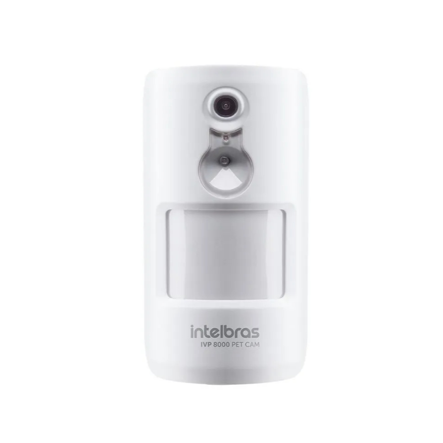 Sensor de Movimento Sem Fio C/ Câmera IVP 8000 PET CAM Intelbras