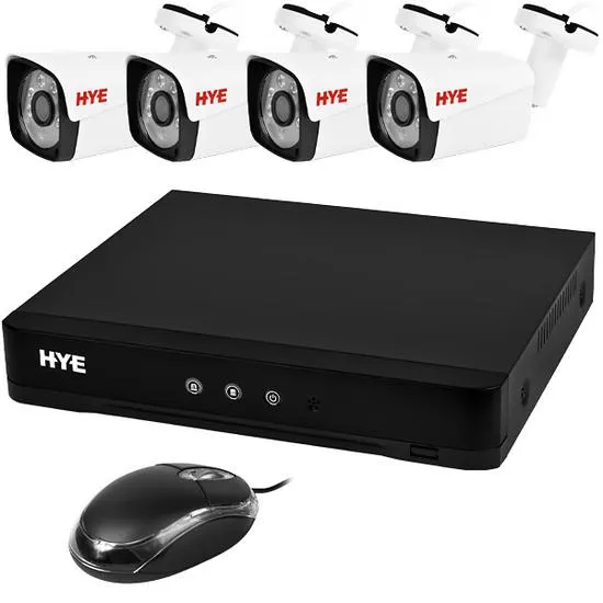 CCTV HYE Cam Kit HYE-AH4404T 2.8MM 4CAM/BULLET/DVR8CH
