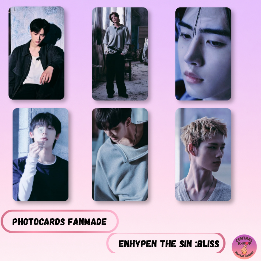 Selcas Enhypen The Sin Bliss Concept Fanmade Glossy