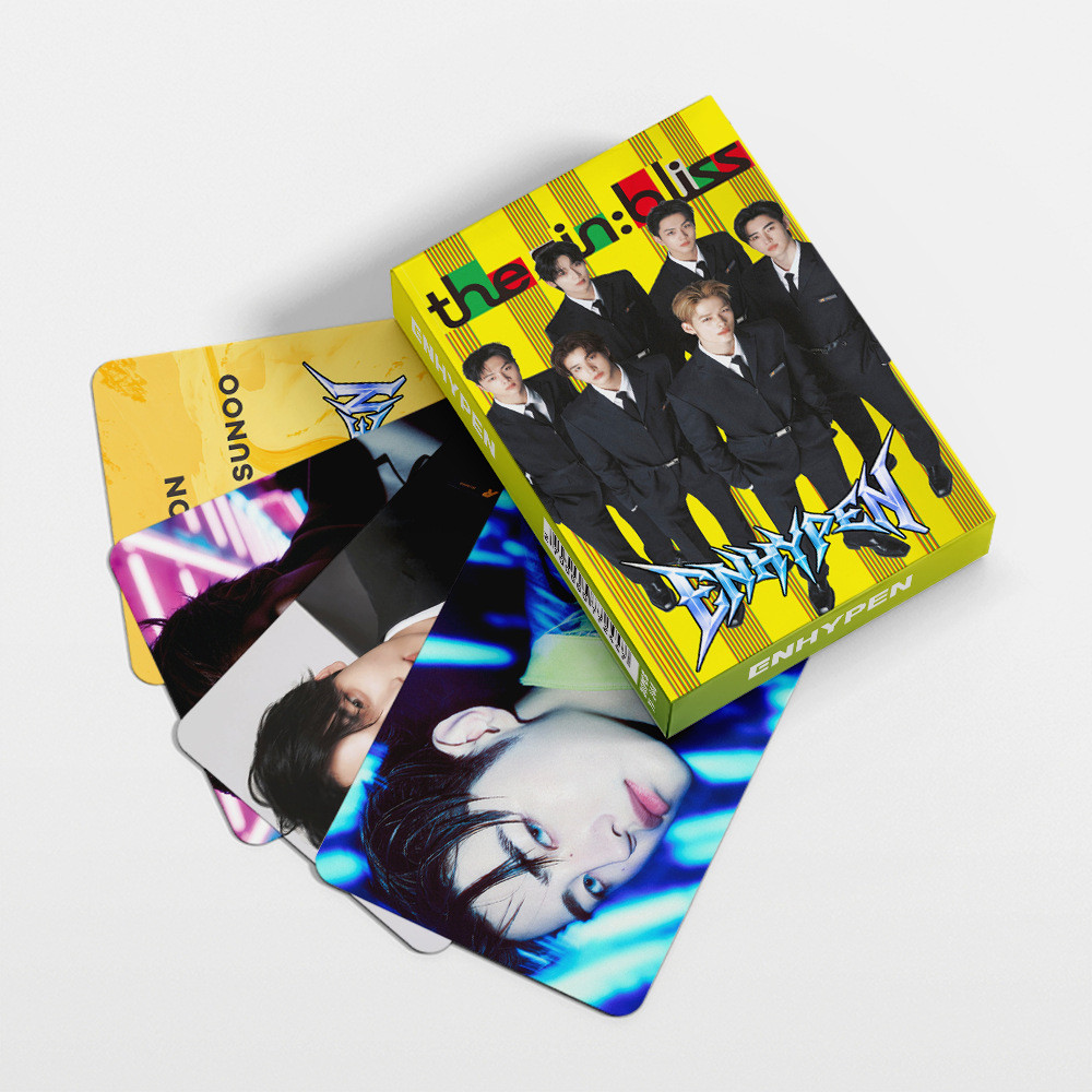 55pcs EN THE SIN BLISS Lomo Cards EVAN RIDE Ou Morre BLOOD SAGA O VANISH OUTSIDE YOI BAD DESIRE UNLEASH Photocards HEESE