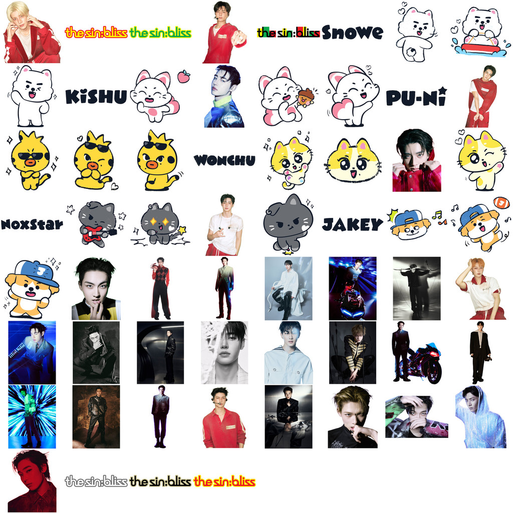8-120pcs EN THE SIN BLISS Adesivos 7o mini Álbum Fita Bad DESIRE UNLEASH KPOP JUNGWON ROMANCE Intold Heeeseung SUNGHOON