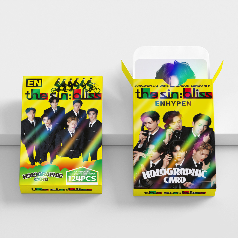 30-132pcs EN The SIN BLISS Lomo Cards Cosmic COMPLETE EDITION VANISH 8o Mini Álbum Adesivos Photocards NI-KI JUNGWON SUN