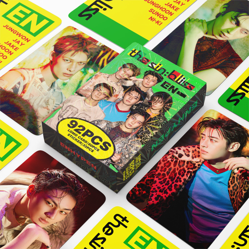 30-132pcs EN The SIN BLISS Lomo Cards Cosmic COMPLETE EDITION VANISH 8o Mini Álbum Adesivos Photocards NI-KI JUNGWON SUN