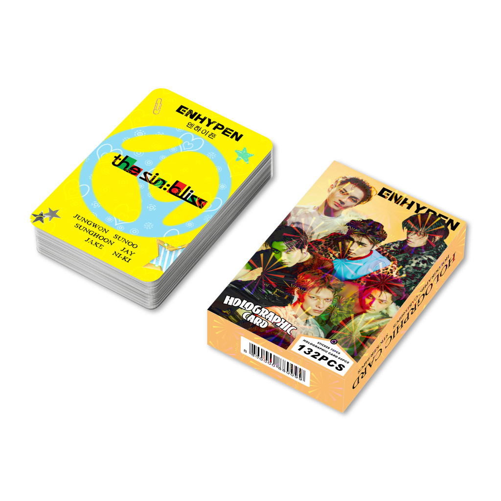 30-132pcs EN The SIN BLISS Lomo Cards Cosmic COMPLETE EDITION VANISH 8o Mini Álbum Adesivos Photocards NI-KI JUNGWON SUN