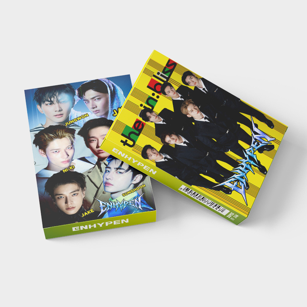 55pcs EN THE SIN BLISS Lomo Cards EVAN RIDE Ou Morre BLOOD SAGA O VANISH OUTSIDE YOI BAD DESIRE UNLEASH Photocards HEESE