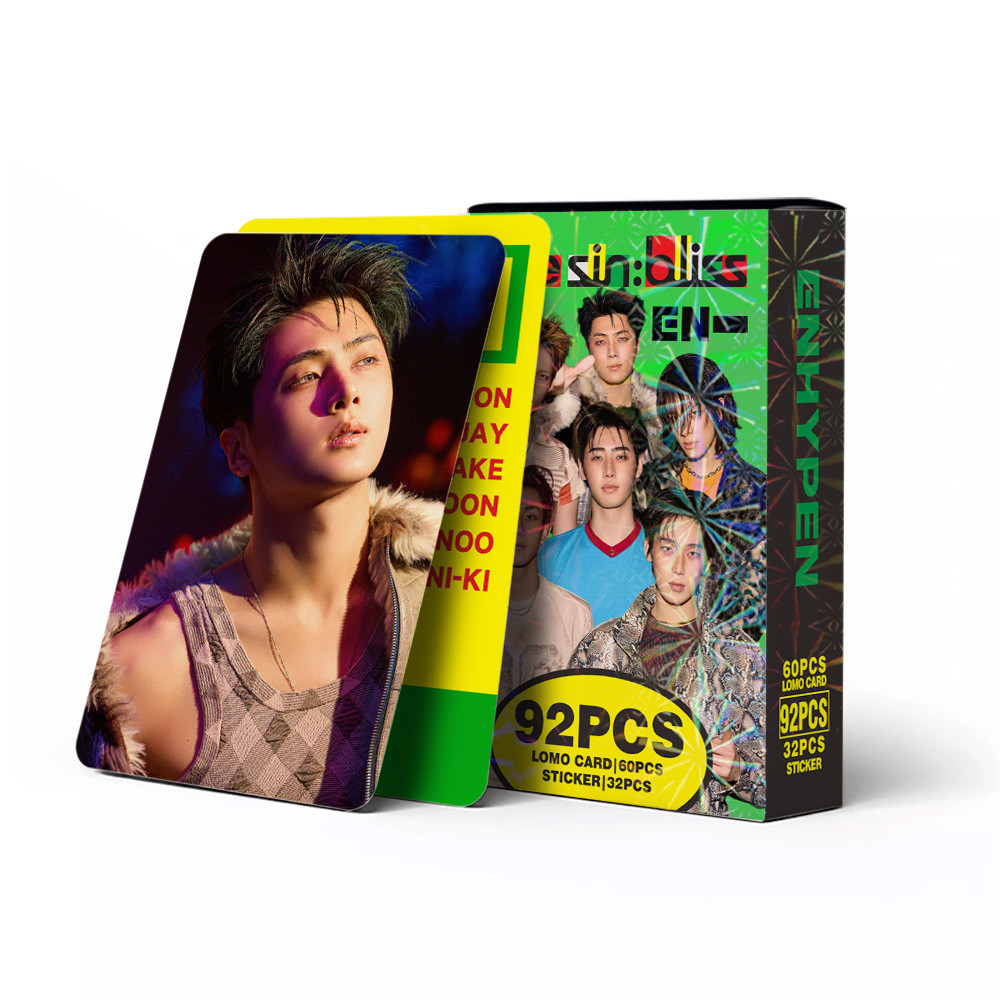 30-132pcs EN The SIN BLISS Lomo Cards Cosmic COMPLETE EDITION VANISH 8o Mini Álbum Adesivos Photocards NI-KI JUNGWON SUN