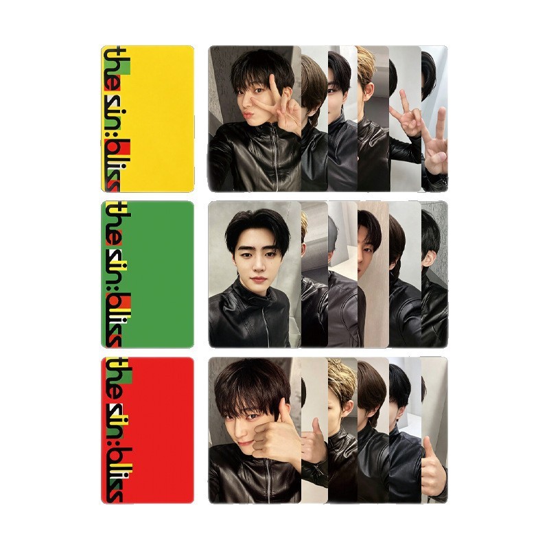 5-7pcs EN THE SIN BLISS Lomo Card EVAN Ride Ou Die Broadcast VANISH JAPAN MAGAZINE Photocards HEESEUNG JUNGWON JAY JAKE