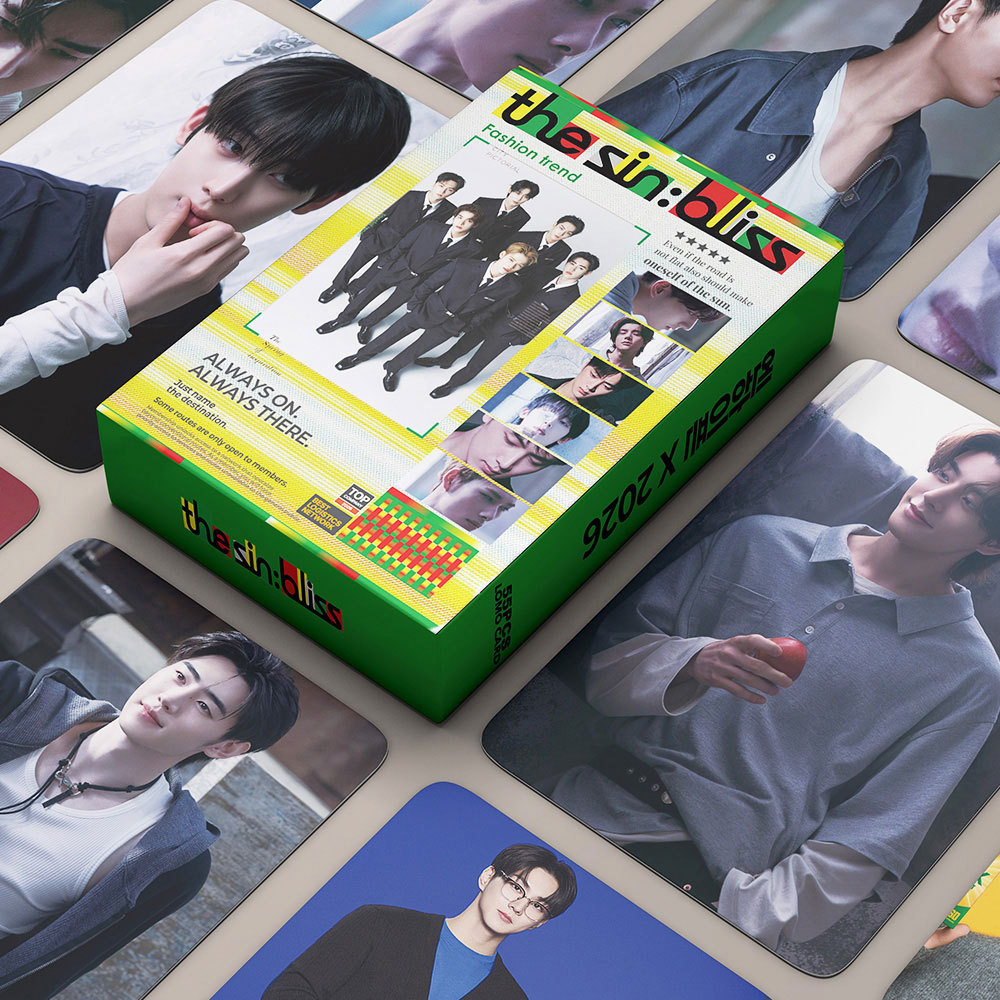 55pcs EN THE SIN BLISS Lomo Cards EVAN RIDE Ou Morre BLOOD SAGA O VANISH OUTSIDE YOI BAD DESIRE UNLEASH Photocards JAKE