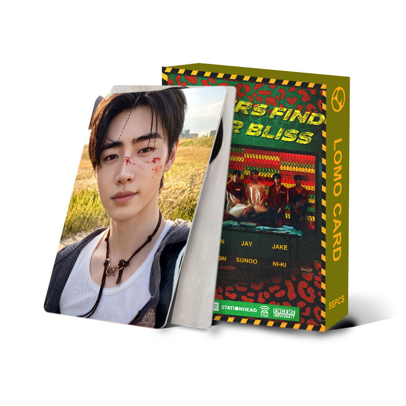 55pcs EN THE SIN BLISS Lomo Cards EVAN RIDE Ou Morre BLOOD SAGA O VANISH OUTSIDE YOI BAD DESIRE UNLEASH Photocards JAKE