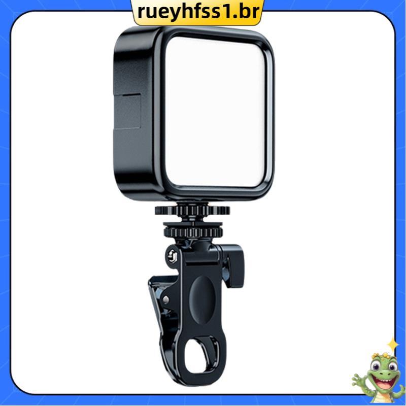 Mini Luz De Preenchimento Portátil Para Selfie , Recarregável , 3 Modos De Brilho Ajustável , Clipe Celular , Computador
