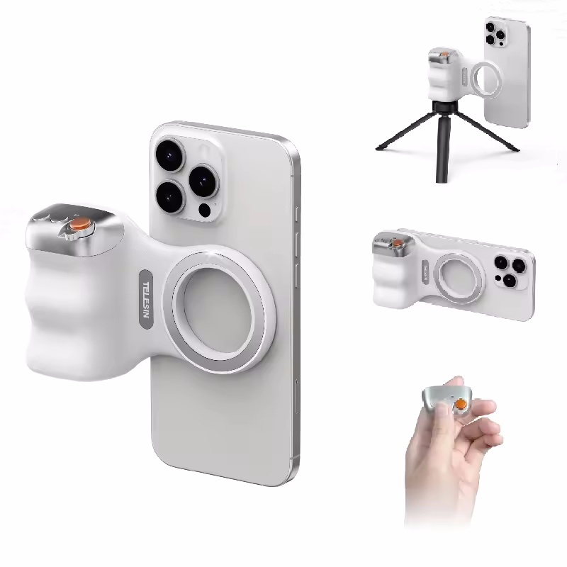 Luz De Preenchimento Magnética Para Smartphone Mini Selfie Com 3 Modos De Brilho Ajustável