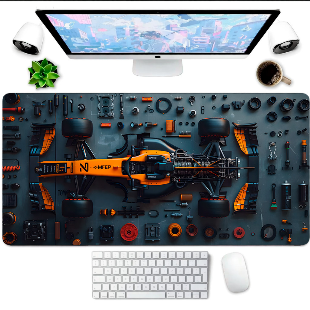 Mouse Pad Gaming Personalizado Masculino Desk Mat 80x30 Base Emborrachada Antiderrapante Para Computador