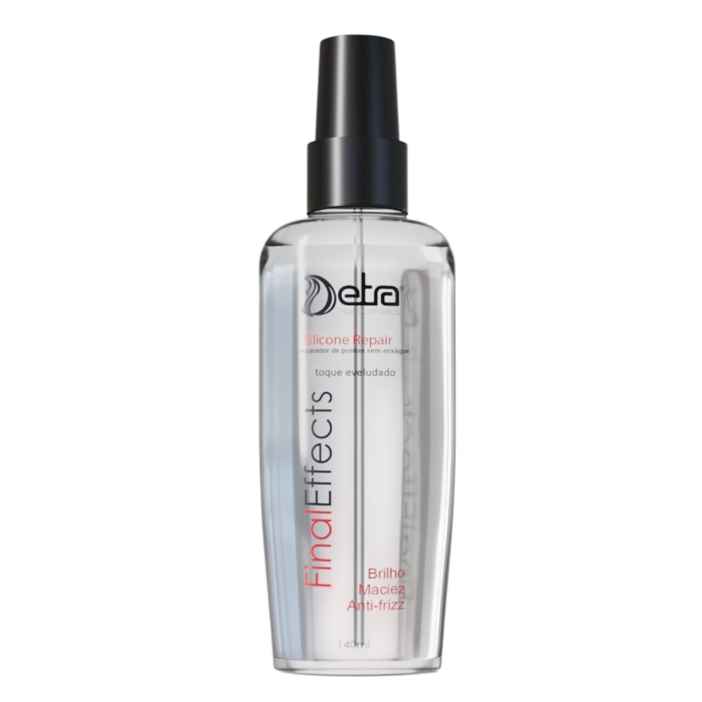 Reparador de Pontas Silicone Repair Final Effects 120ml Detra Hair Selagem e Brilho Capilar