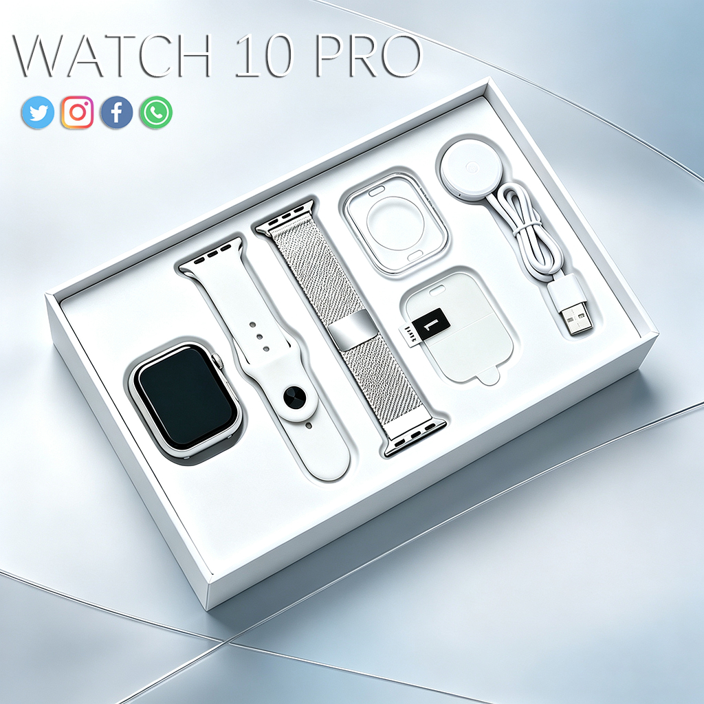 Smartwatch S10 Mini 2026 Unissex Novo com Chamada Bluetooth Monitor de Saúde Calculadora e Compatível Android/iOS