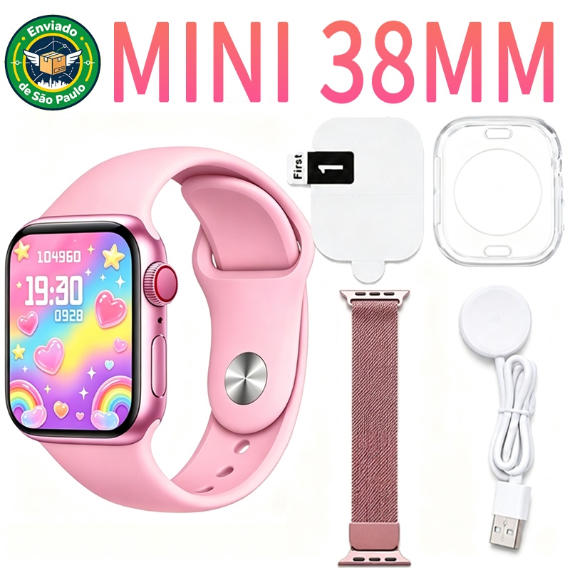 Relógio Inteligente S10 38mm mini , 45mm , Esportivo Para Homens E Mulheres , Com Chamadas Bluetooth Smartwatch