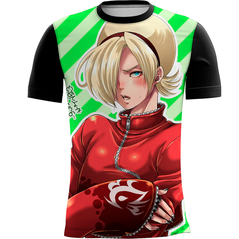 Camiseta Personalizada Ash Crimson The King of Fighters 3_x000D_