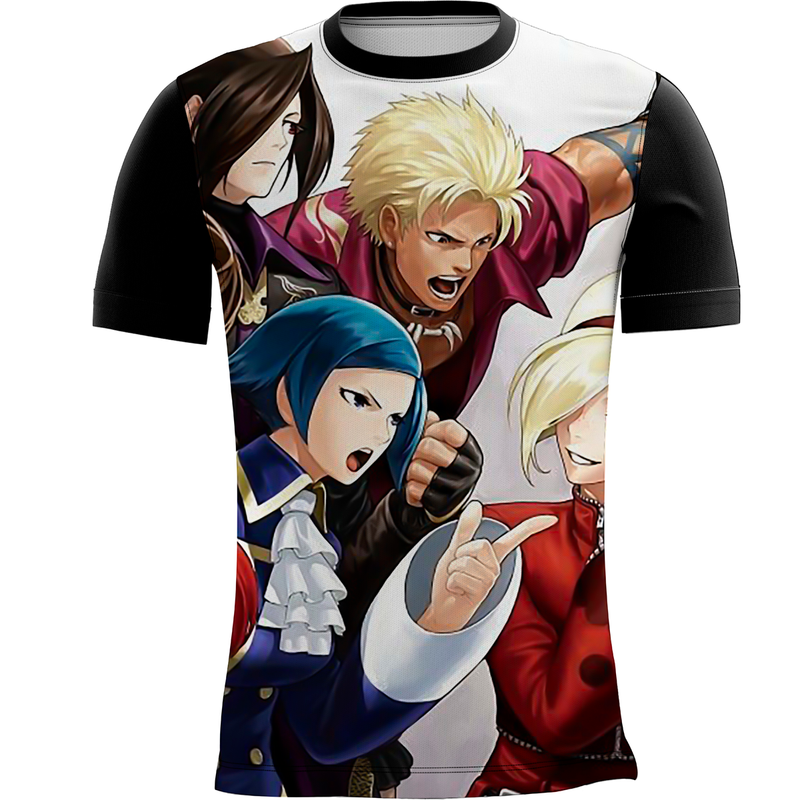 Camiseta Personalizada Ash Crimson The King of Fighters 7_x000D_