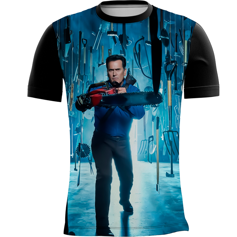 Camiseta Personalizada Ash vs Evil Dead 2_x000D_