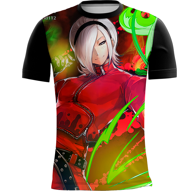 Camiseta Personalizada Ash Crimson The King of Fighters 18_x000D_