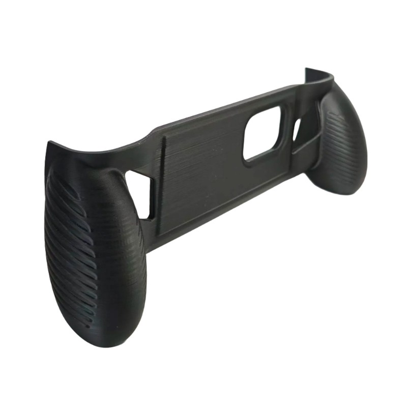 zzz Gaming Handheld Grip Shell Para Retroid Pocket 6 Preto Acessório Impresso Em 3D Com Controles Frontais E Jogos De Vi